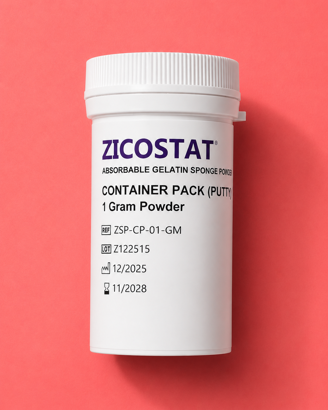 ZICOSTAT® Container Pack (Putty) 1 to 5 gm - Image 3