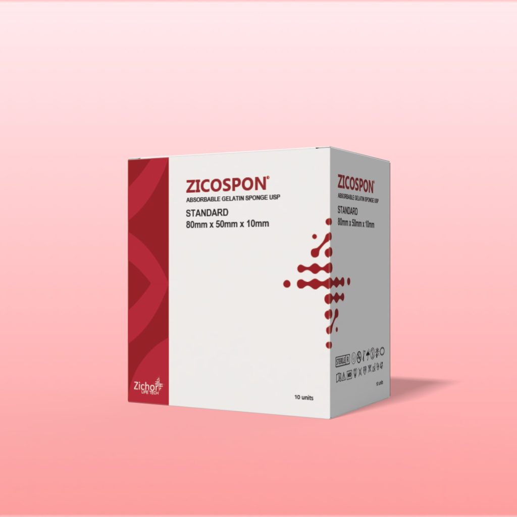 Zicospon Absorbable Gelatin Sponge